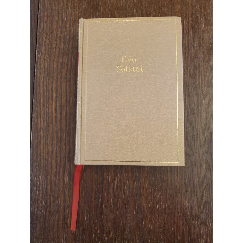 The Works of Leo Tolstoi -Black's Readers Service Book 1928 Gilt Hardcover 1 Vol - Picture 4 of 13